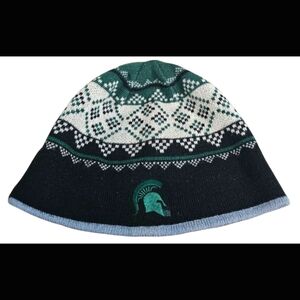 Michigan State University Reversible Beanie Hat MSU Spartans